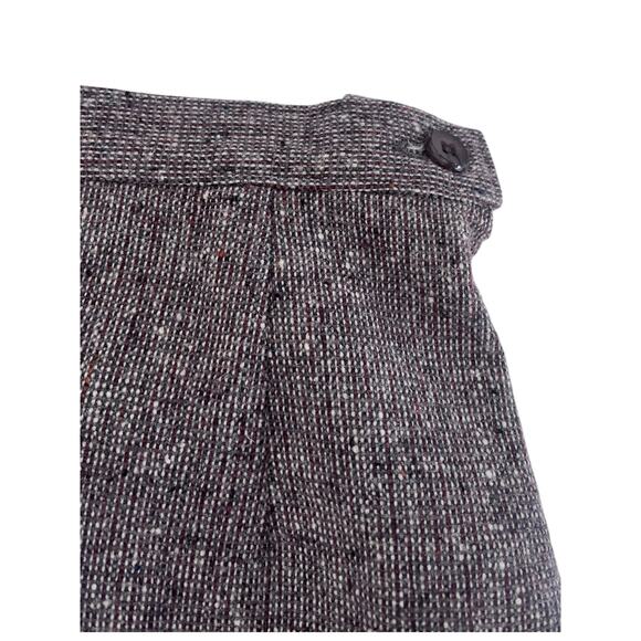 Vintage Pendleton Wool Brown Tweed Pencil Midi Lined Skirt | Womens Small - Picture 3 of 16
